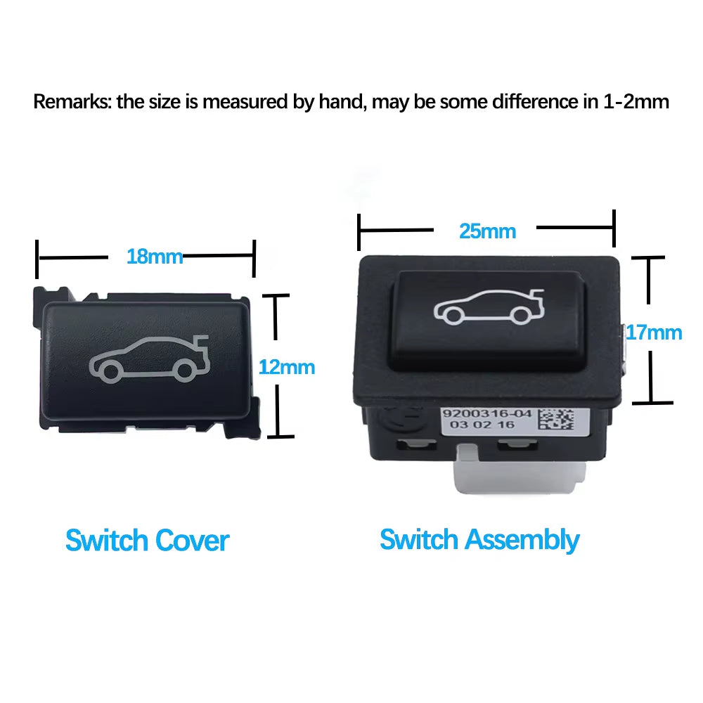 Quality Rear Boot Cover Switch Push Button For Bmw 3 5 7 F Series F20 F30 F35 F10 F11 F01 F02 91319200316