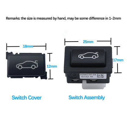 Quality Rear Boot Cover Switch Push Button For Bmw 3 5 7 F Series F20 F30 F35 F10 F11 F01 F02 91319200316