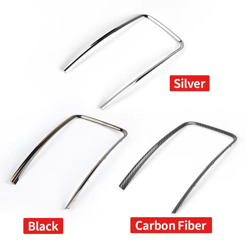 For Buick Lacrosse 2009-2013 Car Console Armrest Box Storage Box Electroplating Strip Water Cup Holder Strip Plating Trim Ring