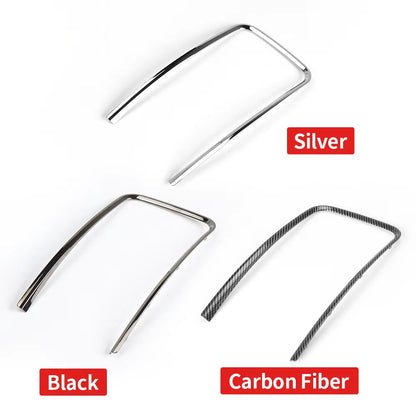 For Buick Lacrosse 2009-2013 Car Console Armrest Box Storage Box Electroplating Strip Water Cup Holder Strip Plating Trim Ring