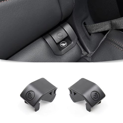 For Audi Q3L 2019-2024 Car Rear Child Seat Anchor Safety ISOFix Cover Trim Child Restraint Seat Cover 83A8871874PK