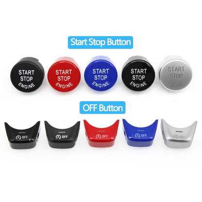 Car Engine Ignition Start Stop OFF Switch Buttons Cover For BMW 1 5 6 7 X3 X4 Series GT F52 G30 G31 G01 G02 G32 G11 G12 F97 F98