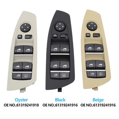 Left Driver Electric Power Master Window Switch Mirror Button For BMW 7 Series F01 F02 730Li 740Li 750Li 760Li 61319241915