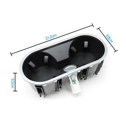Car Front Center Console Cup Holder Compartment For Porsche Cayenne 7P5 958 92A 2011-2017 95855353100