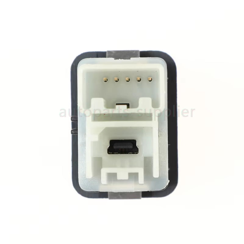 New 25832462 Audio Player USB Receptacle Black Matte 1 USB For Buick Allure LaCrosse Chevrolet Camaro Sonic Volt Terrain