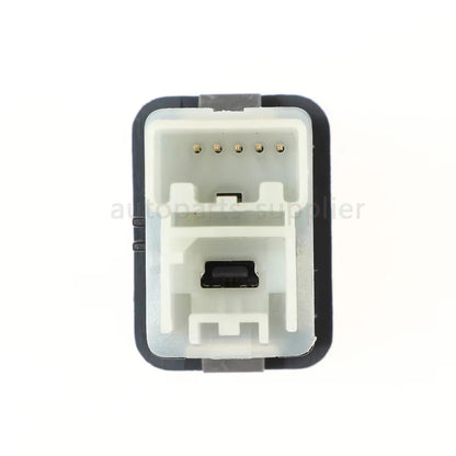 New 25832462 Audio Player USB Receptacle Black Matte 1 USB For Buick Allure LaCrosse Chevrolet Camaro Sonic Volt Terrain