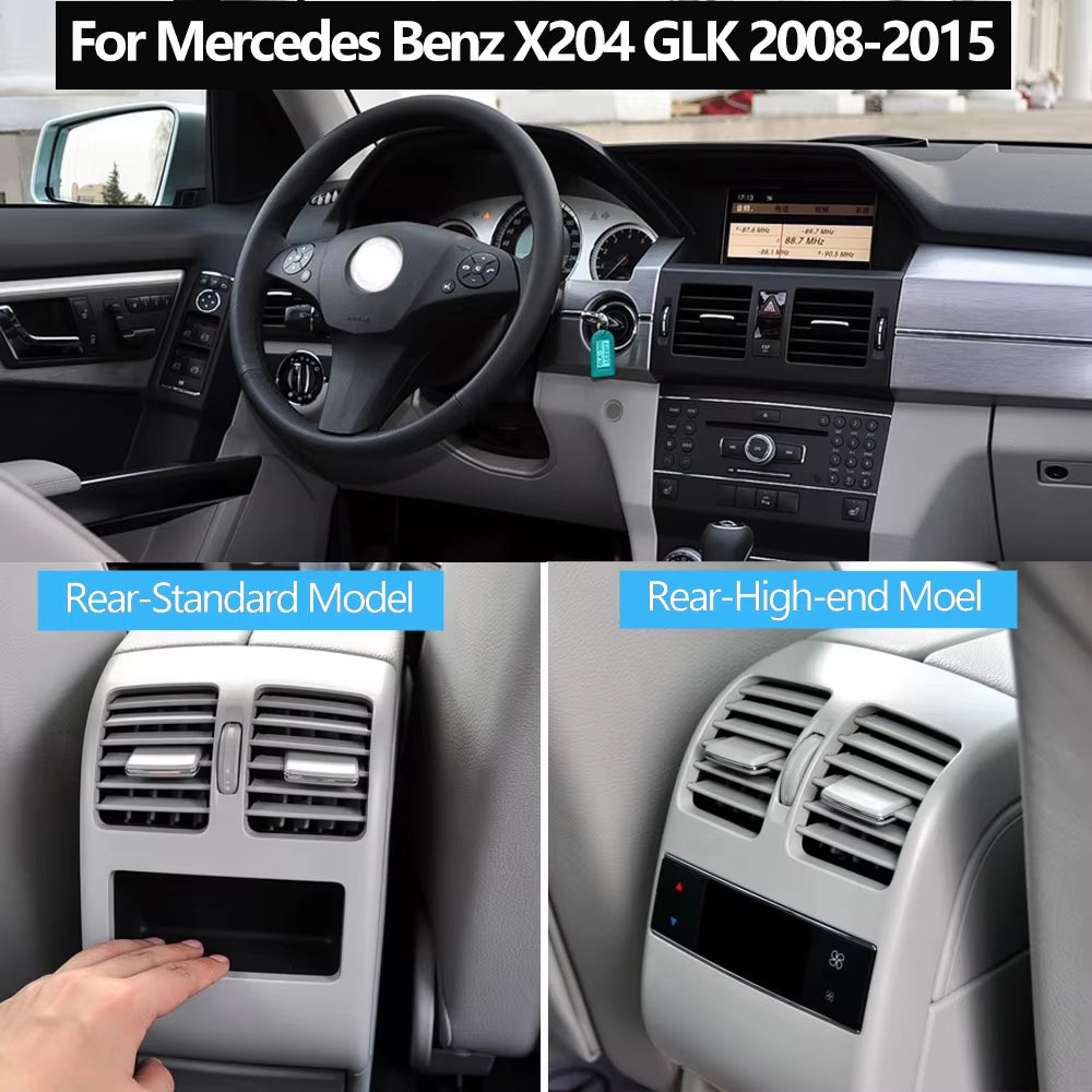 Interior Car Rear Air Conditioner Ac Vent Grill Cover Panel For Mercedes Benz GLK X204 GLK220 GLK250 GLK300 GLK350 2048304354