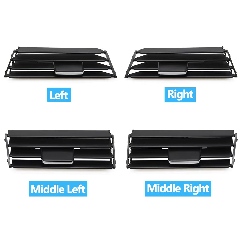Car Front Dashboard Air Conditioning AC Vent Outlet Grille Repair Kit For BMW 3 Series E90 E91 E92 E93 318i 320i 325i 2005-2012