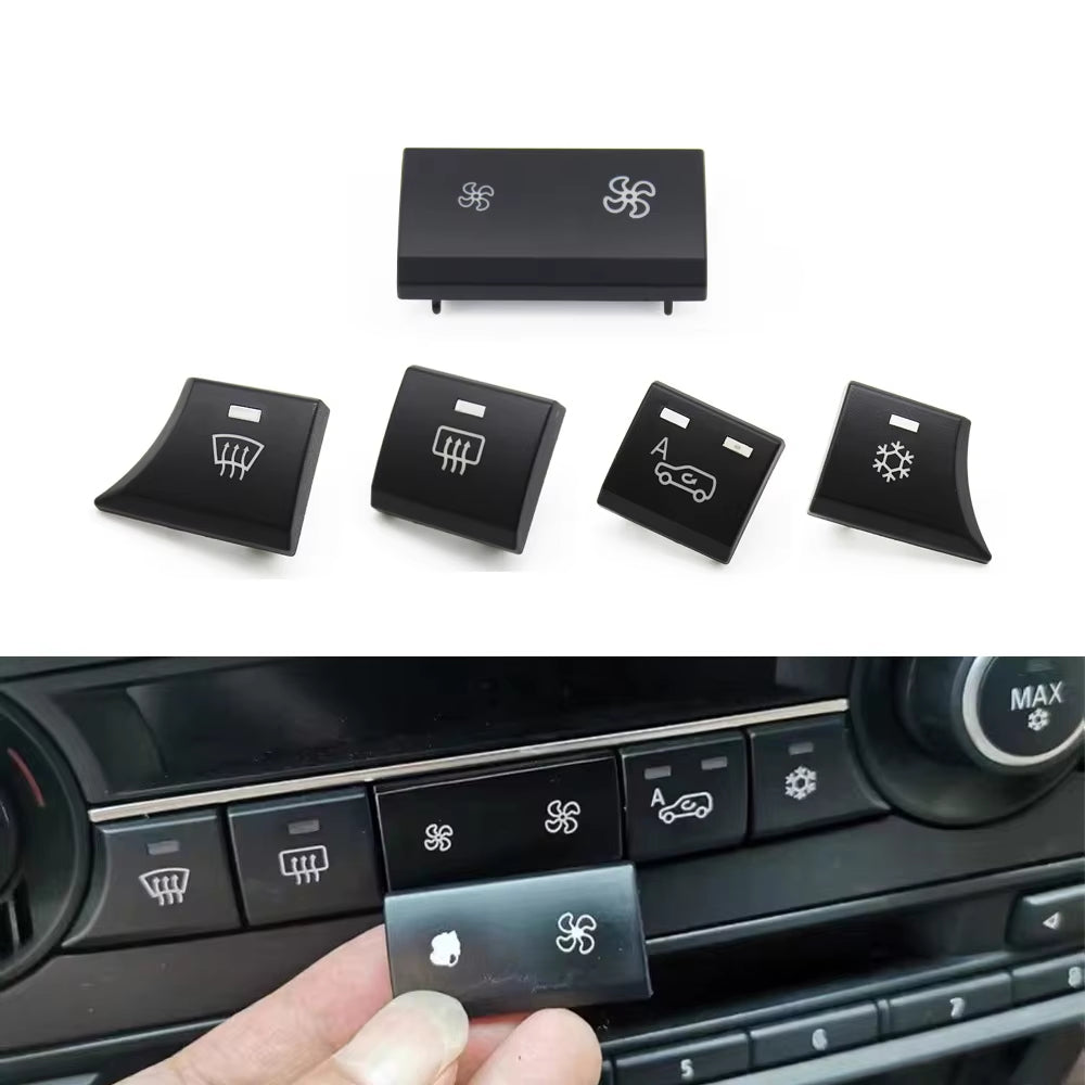 Car Heater Climate Control Fan Volume Air Conditioning Button Circulation Button For BMW X5 X6 E70 E71 E72 2007-2014 64119310445