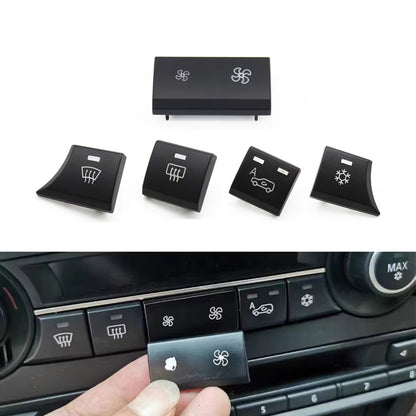 Car Heater Climate Control Fan Volume Air Conditioning Button Circulation Button For BMW X5 X6 E70 E71 E72 2007-2014 64119310445