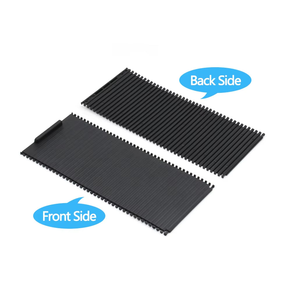 Center Console Cup Holder Cover Sliding Roller Blind Shutter For Land Rover Range Rover Sport 2005 2006 2007 2008 2009 FHM500032
