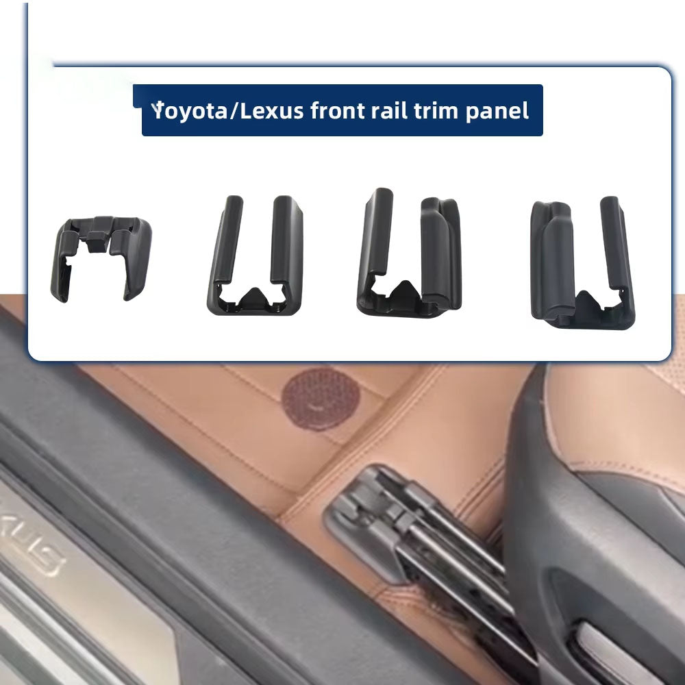 Front Seat Rail Trim Cover Track Panel For Toyota ASZ10 AXZA10 MXUA80 KZSM30 JPD20 2018-2022 Interior Slide Rail Molding
