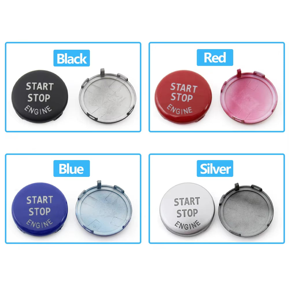 Start Stop Push Button Ignition Switch Cap For MW 3 Series X1 X5 X6 E90 E91 E92 E93 E87 E60 E84 E70 E71 E89