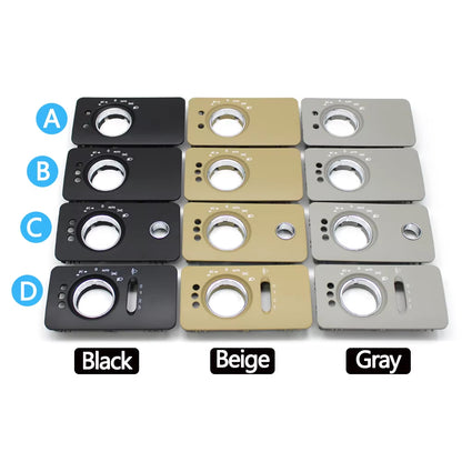 LHD Car Dashboard Headlight Control Switch Panel Cover Trim For Mercedes Benz W251 R-Class R280 R300 R350 R400 R500 2005-2017