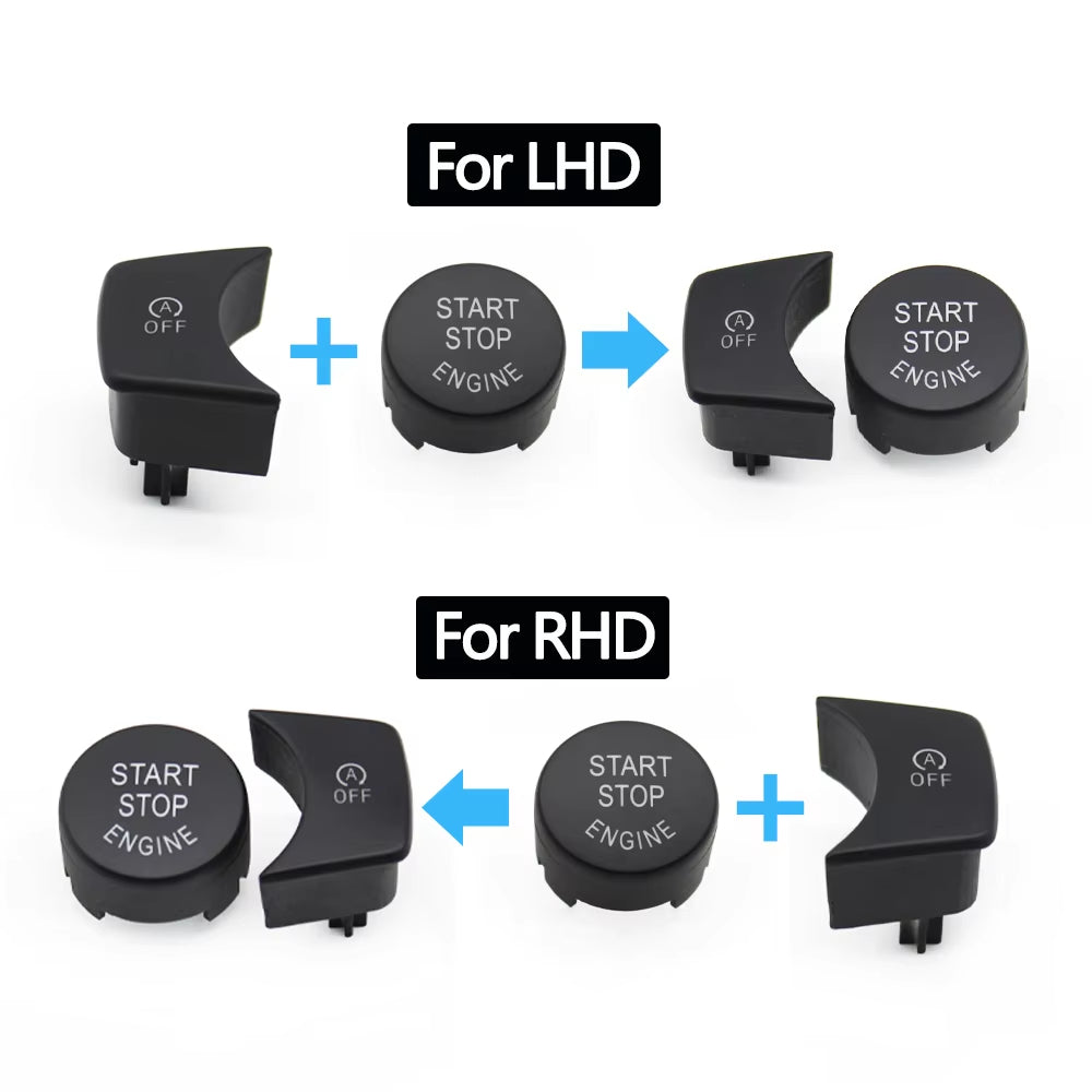 LHD RHD Car Engine Ignition Start Stop Switch OFF Button Replacement For BMW X1 X2 2 Series F48 F89 F39 F45 F46