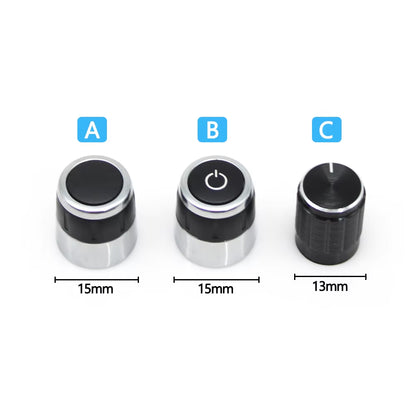 Car Radio Volume Knob Rotary Button Switch Setting Cover Cap For BMW X3 X4 F25 F26 2011-2017 61319351155