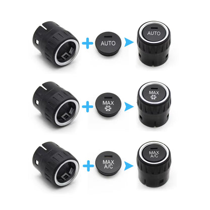 AC Heater Climate Control Switch AC Button Radio Volume Knob Cap For BMW 1 2 3 4 M4 Series F20 F21 F22 F87 F30 F31 F34 F32 F36
