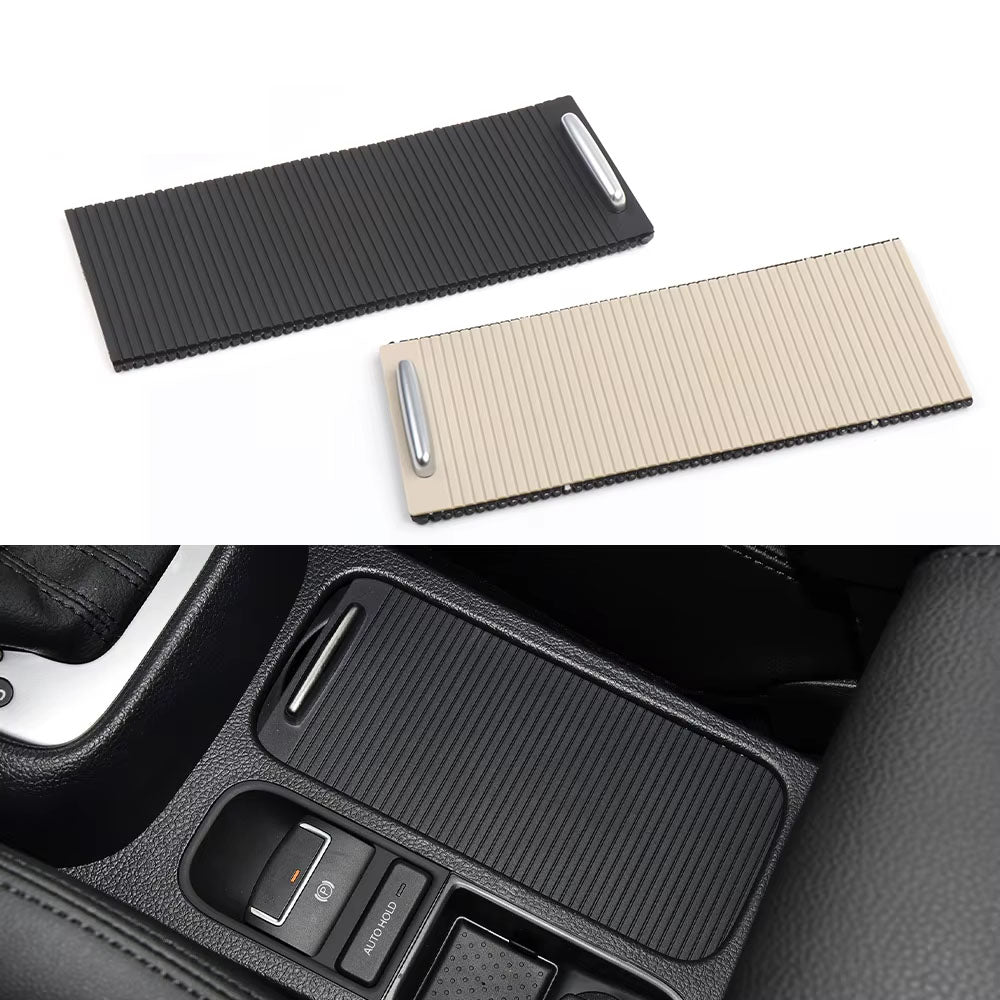 Car Front Center Console Sliding Shutters Replacement Cup Holder Roller Blind Cover For Volkswagen Tiguan SHARAN Seat Alhambra