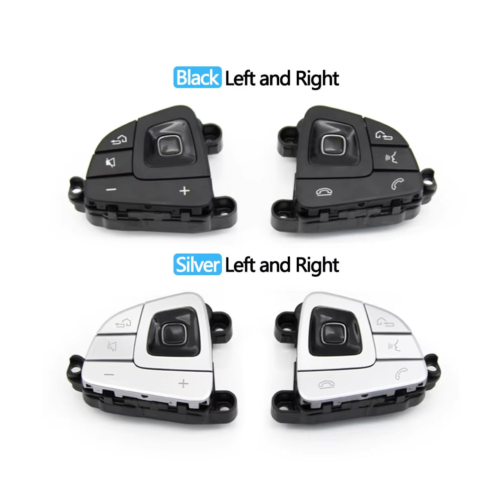 Car Multi-function Steering Wheel Buttons Volume Control Switch Button Assembly For BENZ E Class W213 W238 C238 2016 2017 2018