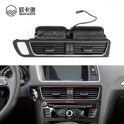 Premium Center Air Vent Assembly Compatible with Audi Q5 2009-2018 Replacement Part 8R1820951