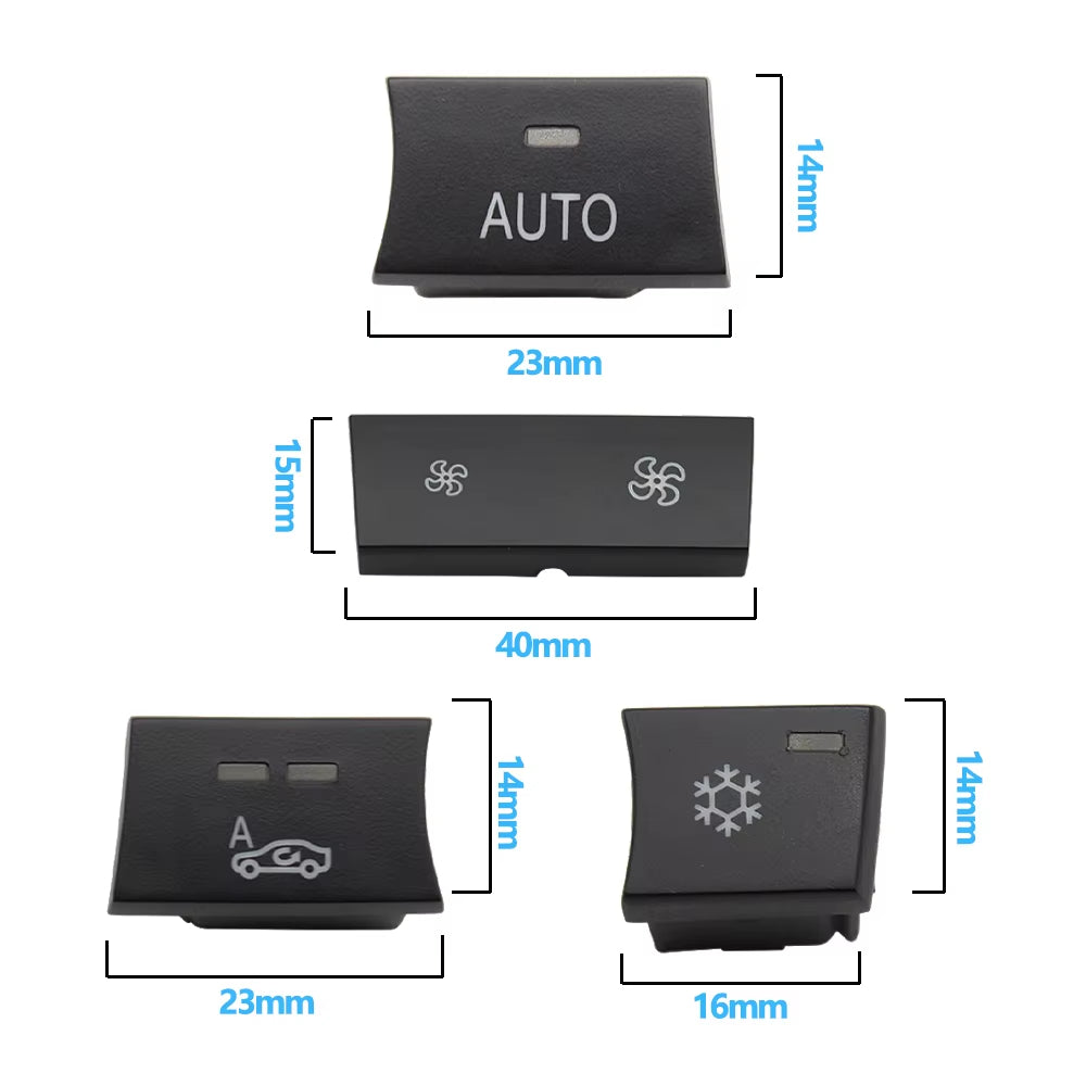 Air Conditioner AC Temperature Control Button Keys Rotary Knob For BMW 1 3 Series X1 X3 E81 E82 E87 E88 E90 E91 E92 E93 E84 F25