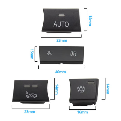 Air Conditioner AC Temperature Control Button Keys Rotary Knob For BMW 1 3 Series X1 X3 E81 E82 E87 E88 E90 E91 E92 E93 E84 F25