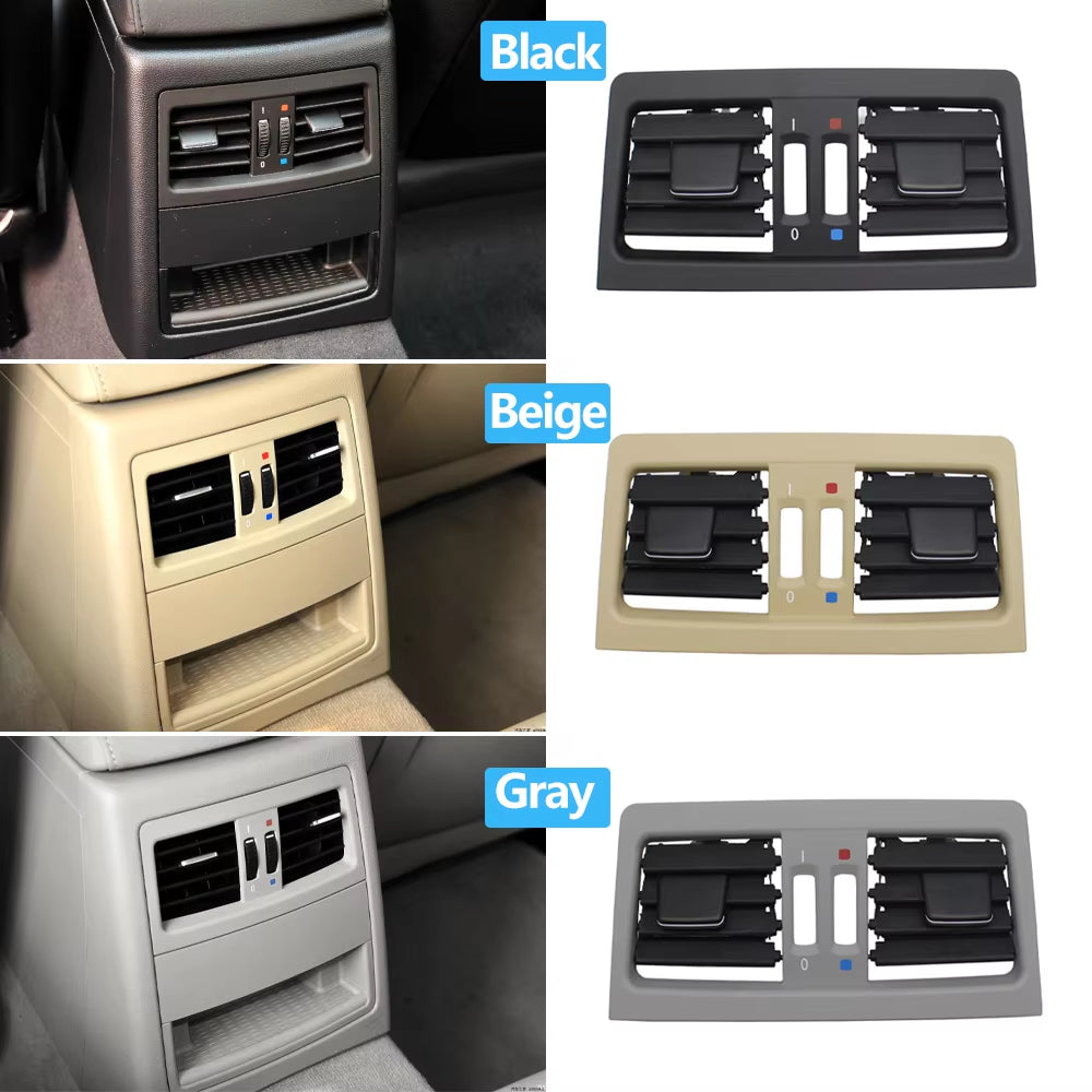 Car Rear Center Console Heater AC Vent Grille Air Vent Panel For BMW 3 Series E90 E91 335i 328i 318i 325i 330i 320i 2005-2012