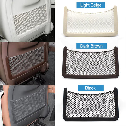 Car Seat Backrest Sundries Storage Net Pocket Cover Repair Kit For Mercedes BENZ GLE GLS W167 GLE350 GLE450 GLS400 GLS450