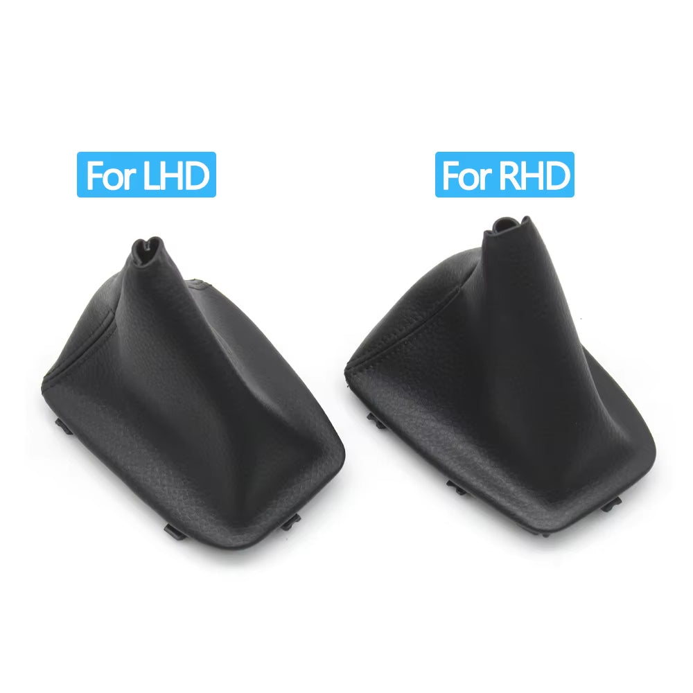 Automatic Car Leather Gear Shift Knob Lever Gaitor Boot Cover Frame For BMW 3 Series E90 E91 E92 E93 2005-2011 25167592028
