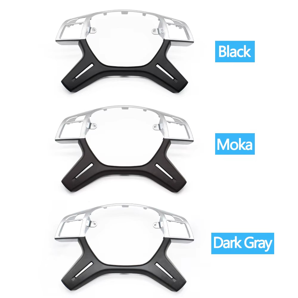 Car Steering Wheel Trim Cover Panel Replacement For Mercedes Benz C E M ML GL GLS G Class W204 W212 W166 W463 A0994640513