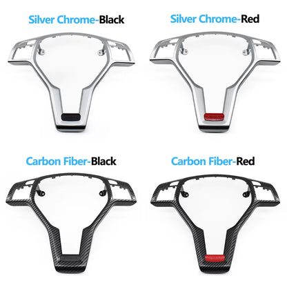 Car Steering Wheel Frame Trim Cover For Mercedes Benz AMG Style A B C E GLK GLA CLA CLS Class W176 W246 W204 W212 W156 W117