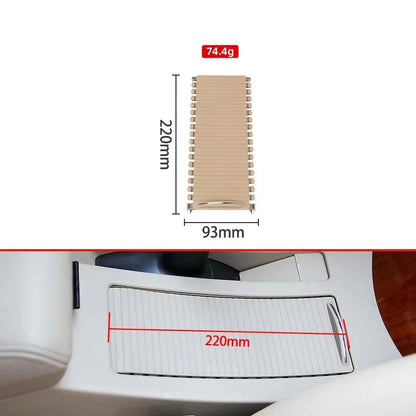 Car Inner Centre Console Sliding Shutters Cup Holder Roller Blind Cover For Buick Excelle 2004-2012 Car Water Cup Holder Storage
