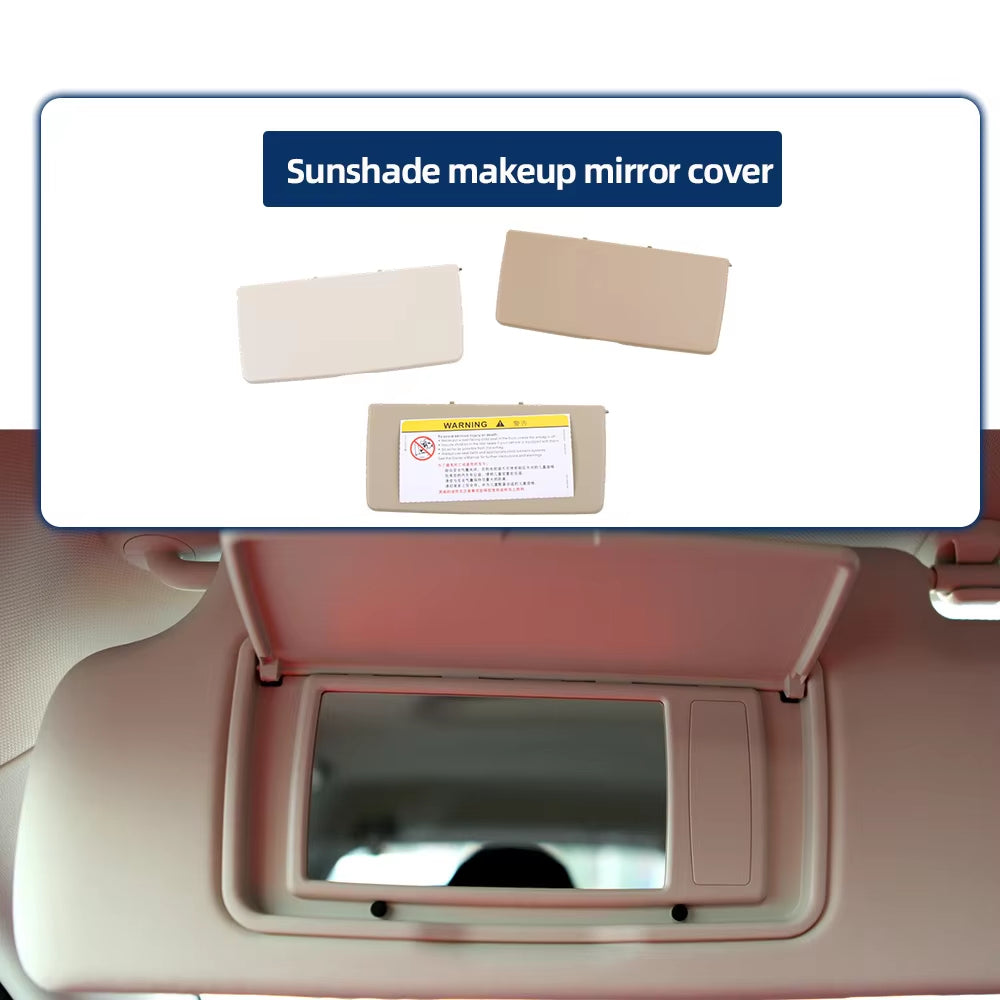 Car Sun Visor Makeup Mirror Cover Replacement for Honda CRV CR-V RE1 2007-2011 -Auto Interior Cosmetic Mirror Cover Accessories