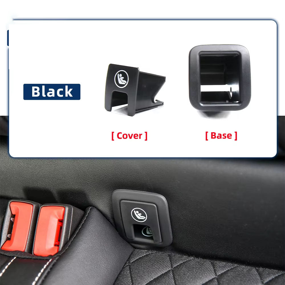 Isofix Cover Cap Child Seat Anchor Base Mount 57D887187A 2GG887233 For VW Tharu 2019-2024 Skoda Karoq 2018-2025