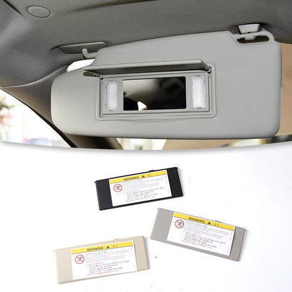 Single Camera Interior Rearview Mirror Makeup Mirror Sun Visor Car Sunshade for Volvo V40 S60 Auto Interior Accessories Kit