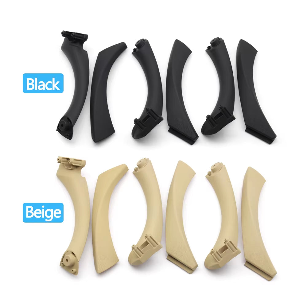 Beige Black Interior Passenger Door Pull Handle Cover Trim For BMW 3 Series E90 E91 E92 316i 318i 320i 325i 328i 2004-2012