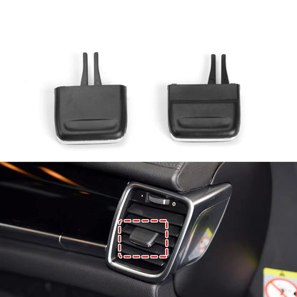 Car Front Air Conditioning A/C Air Vent Outlet Tab Air Conditioning Leaf Adjust Clip Repair Kit for Porsche Panamera