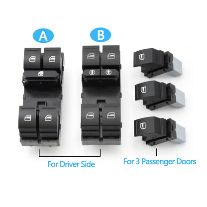 Car Electric Power Control Window Switch Regulator Small Switch Fuel Tank Unlock Switch Buttons For VW Touareg 7L 7L6959857D