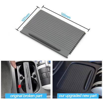 Car Front Center Console Cup Holder Roller Blind Cover For Porsche Cayenne 955 2003 2004 2005 2006 2007 2008 2009 2010 7L5862531