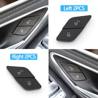 Car Left Right Side Door Security Lock Unlock Switch Repair Button Cover For Benz C EQC GLC V W205 X253 W447 N293 2059055251