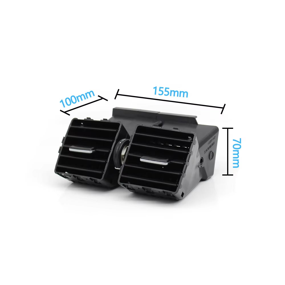 Rear Center Console Air Conditioning AC Vent For Mercedes BENZ M GL GLE GLS W166 W292 ML300 ML350 ML400 GL350 GL400 1668300554