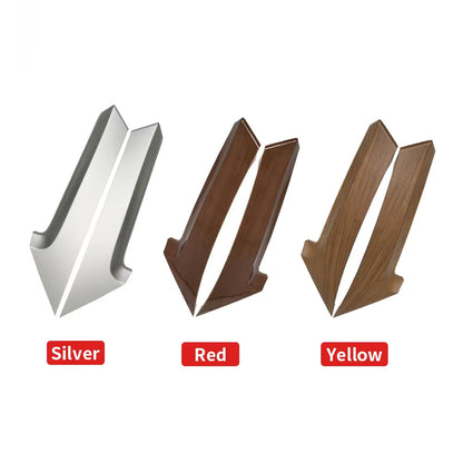 Car Front Rear Door Handle Cover Silver Car Interior Trim Indoor Door Handle Armrest Replacement For Toyota Camry 2006-2011