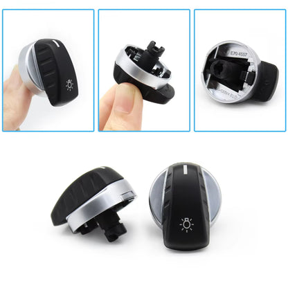 E60 Car Headlamp Head Light Rotary Switch Knob Button For BMW 5 Series 2007 2008 2009 2010
