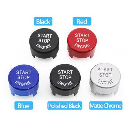 Car Engine Start Stop Push Button Switch Cover For BMW 1 5 6 7 X3 X4 Series GT F52 G30 G31 G01 G02 G32 G11 G12 F97 F98