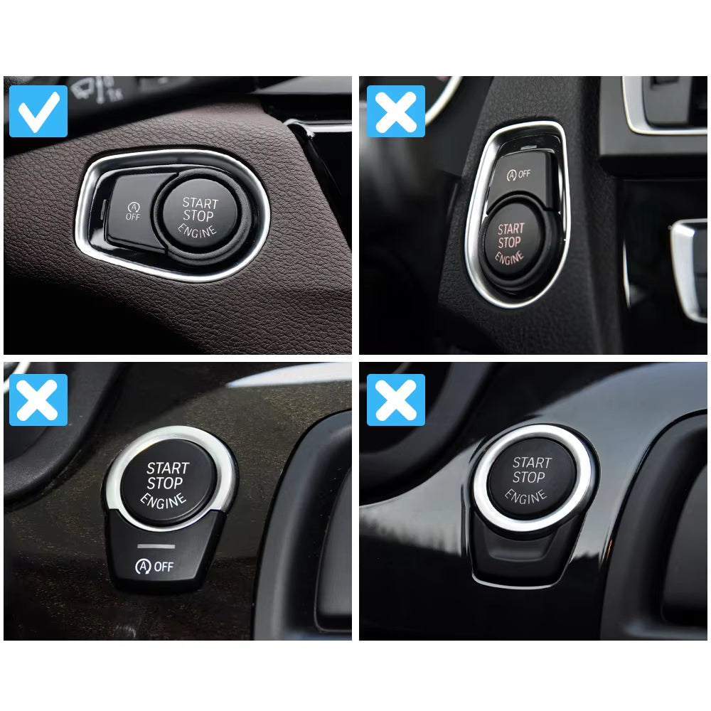 LHD RHD Car Engine Ignition Start Stop Switch OFF Button Replacement For BMW X1 X2 2 Series F48 F89 F39 F45 F46
