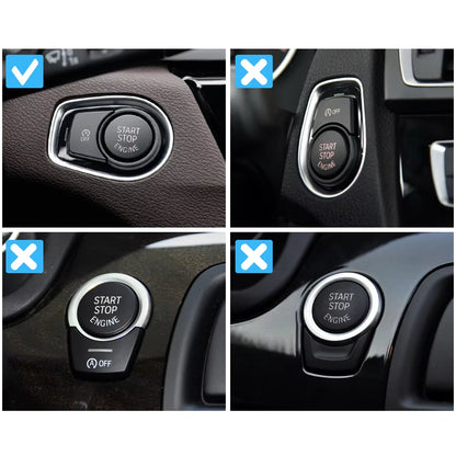 LHD RHD Car Engine Ignition Start Stop Switch OFF Button Replacement For BMW X1 X2 2 Series F48 F89 F39 F45 F46