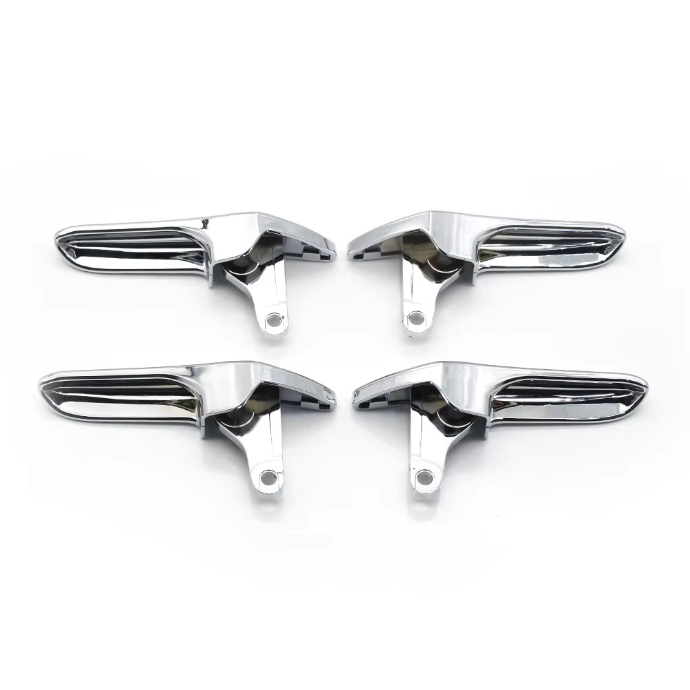 1/2/4PCS Car Left Right Chrome Door Pull Handle For Mercedes Benz E CLS Class W211 W219 E320 E500 E63 AMG 2117660124,2117660224