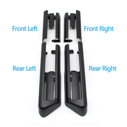 LHD RHD Left Right Car Seat Rail Sliding Track Trim Cover For BMW 5 5GT 7 Series F10 F18 F01 F02 F07 LCI 2013/7-2017