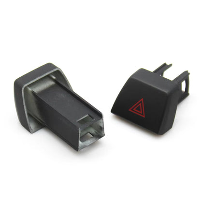 Car Danger Flash Signal Hazard Light Warning Switch Button Cover For BMW 5 6 7 X3 Series F07 F06 F12 F13 F10 F11 F01 F02 F04 F25