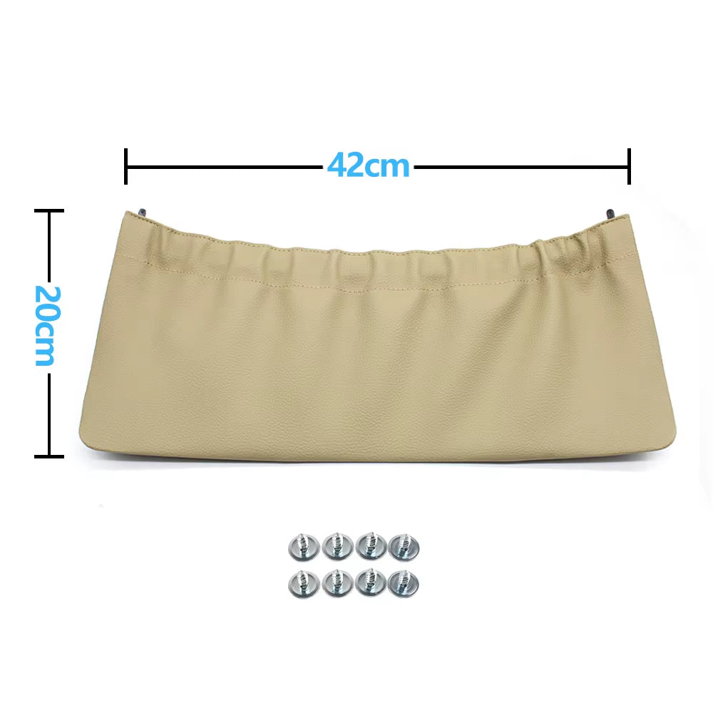 Car Left Right Leather Seat Backrest Pocket Storage For Mercedes BENZ S CL Class W221 W216 S300 S350 S400 S500 CL600 2219101339